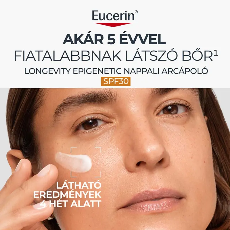 Hyaluron-Filler + Longevity Epigenetic Nappali arcápoló SPF30 (50 ml)