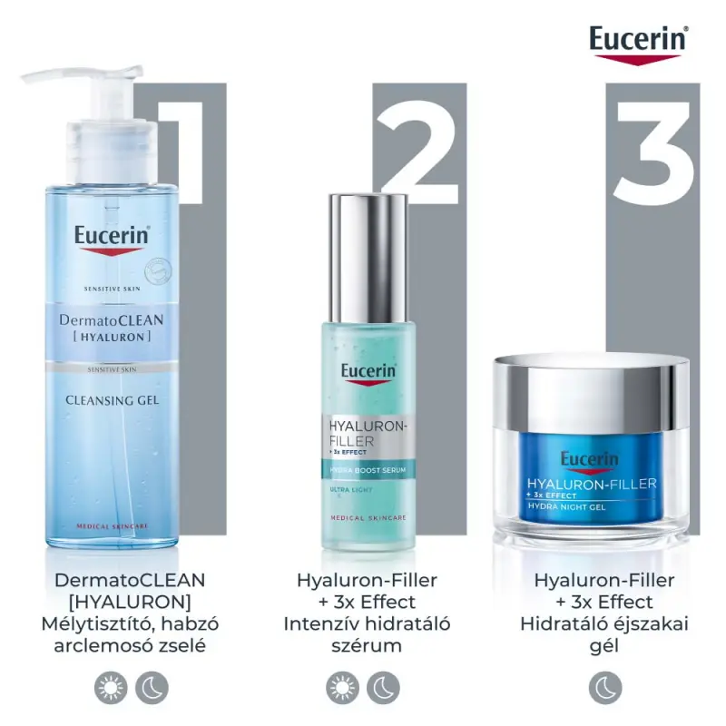 Hyaluron-Filler hidratáló, ránctalanító arcápoló koncentrátum 30 ml