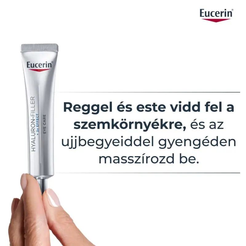 Hyaluron-Filler Ráncfeltöltő szemránckrém +3x Effect 15 ml