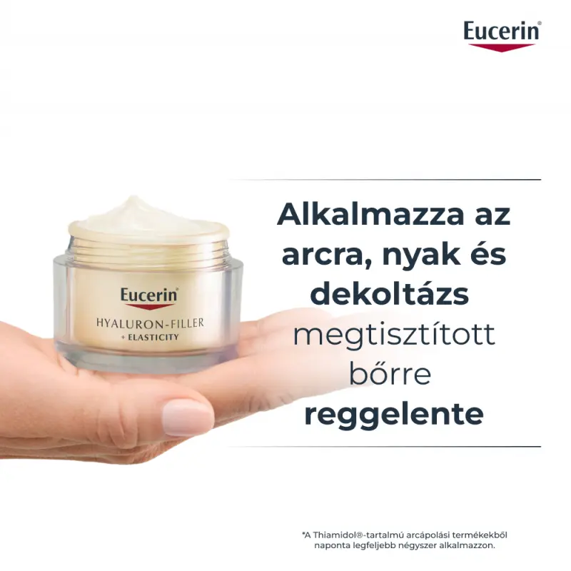 Hyaluron-Filler+Elasticity Bőrtömörséget Regeneráló Éjszakai Arckrém öko-utántöltő 50 ml