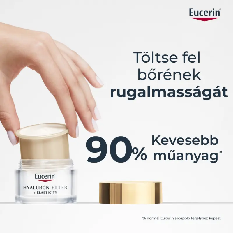 Hyaluron-Filler+Elasticity Bőrtömörséget Regeneráló Éjszakai Arckrém öko-utántöltő 50 ml