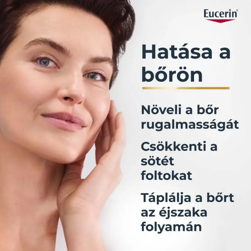 Hyaluron-Filler+Elasticity Bőrtömörséget regeneráló éjszakai arckrém utántöltő 50 ml