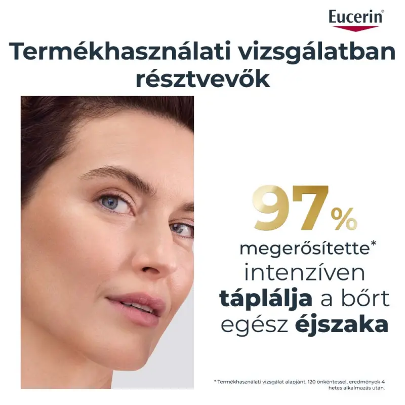 Hyaluron-Filler+Elasticity Bőrtömörséget regeneráló éjszakai arckrém utántöltő 50 ml
