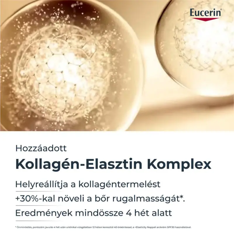 Hyaluron-Filler+Elasticity Bőrtömörséget Regeneráló Nappali Arckrém Rose SPF30 öko-utántöltő 50 ml