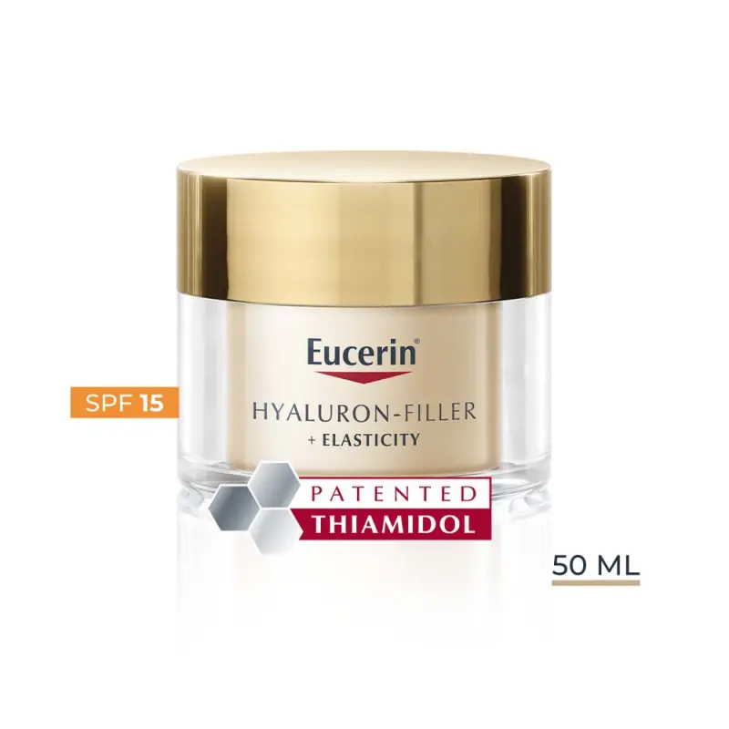 Hyaluron-Filler+Elasticity Bőrtömörséget Regeneráló Nappali Arckrém SPF15 (50ml)