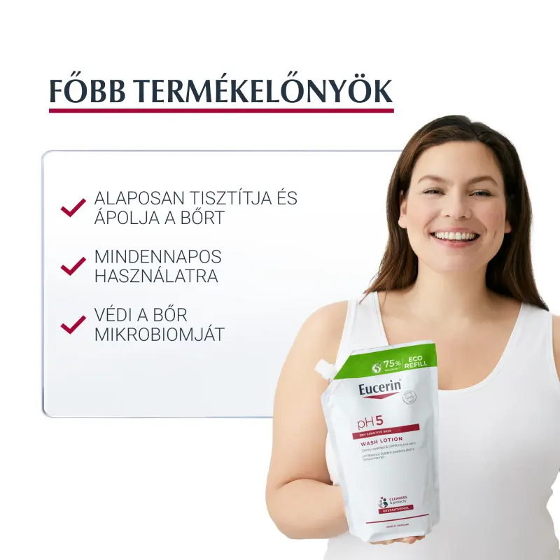 pH5 Folyékony mosakodószer öko-utántöltő 750 ml