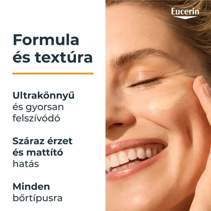 Sun Hydro-Protect ultra könnyű színezett napozó fluid arcra SPF50 - világos árnyalat 50 ml