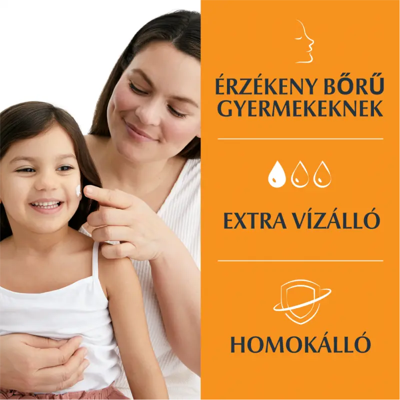 Sun Kids Sensitive Protect Dry Touch gyermek napozó gél-krém SPF50+ 200 ml