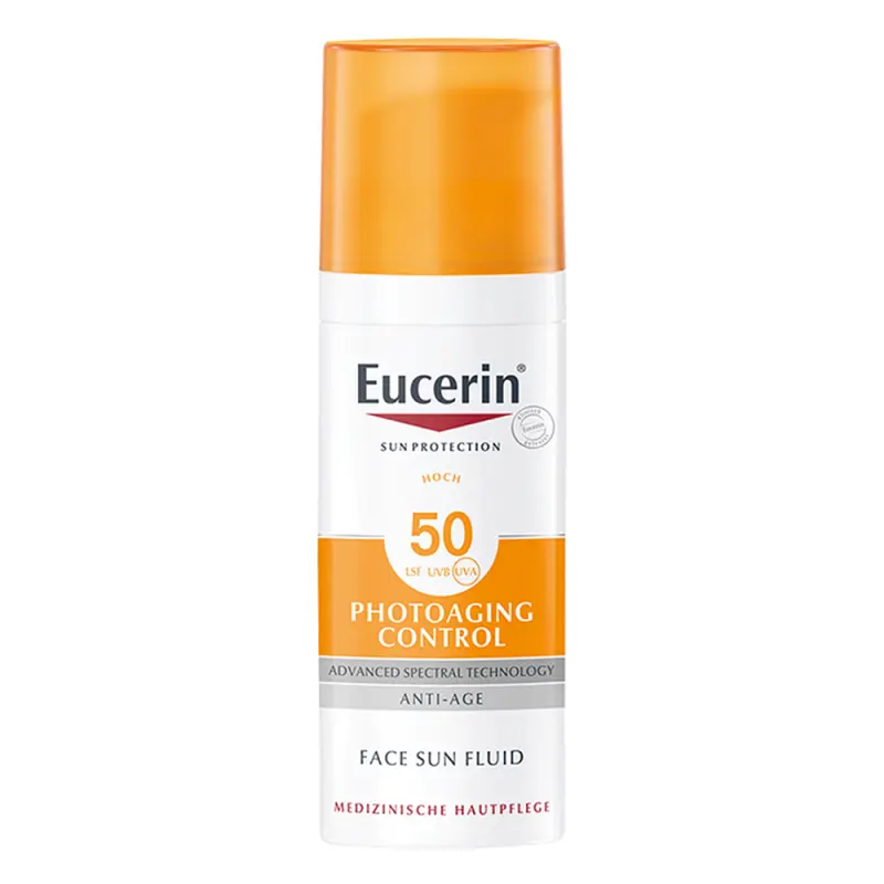 EUCERIN Sun Photoaging Control napozófluid arcra SPF50+ (50 ml) EUCERIN Sun Photoaging Control napozófluid arcra SPF50+ (50 ml)
