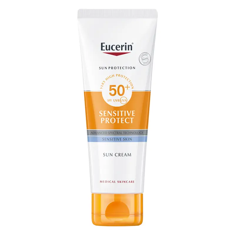 EUCERIN Sun Sensitive Protect Napozó krém arcra SPF50+ (50 ml)