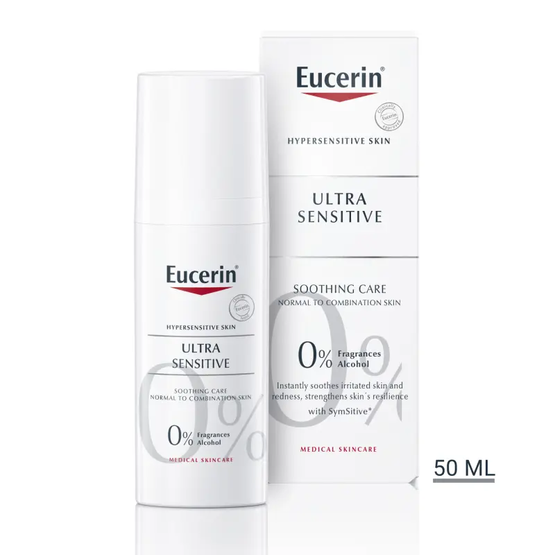 UltraSensitive arcápoló normál, vegyes bőrre 50 ml