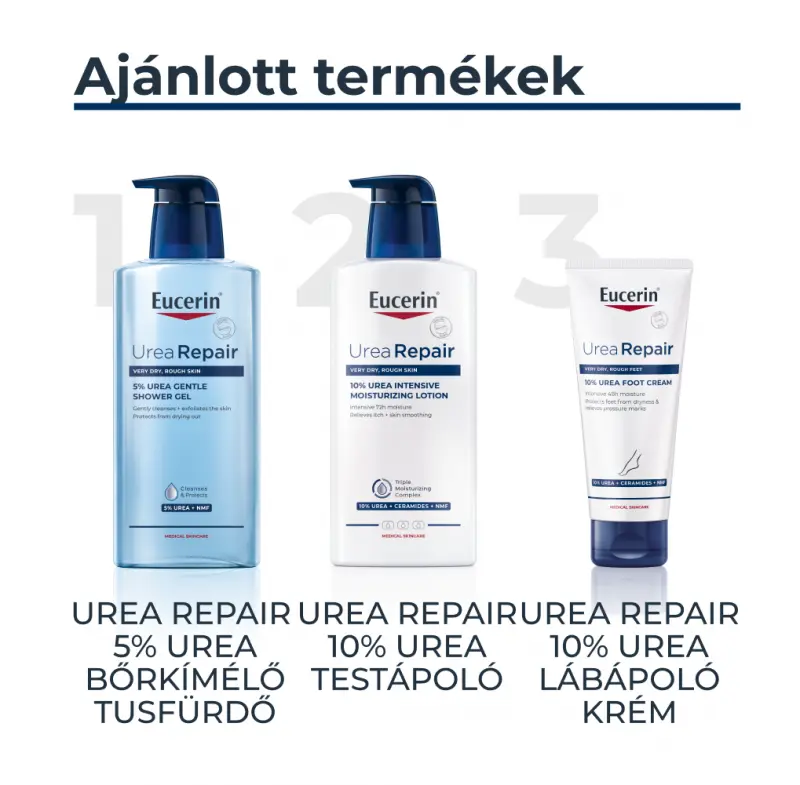 UreaRepair 5% Urea bőrkímélő tusfürdő 400 ml