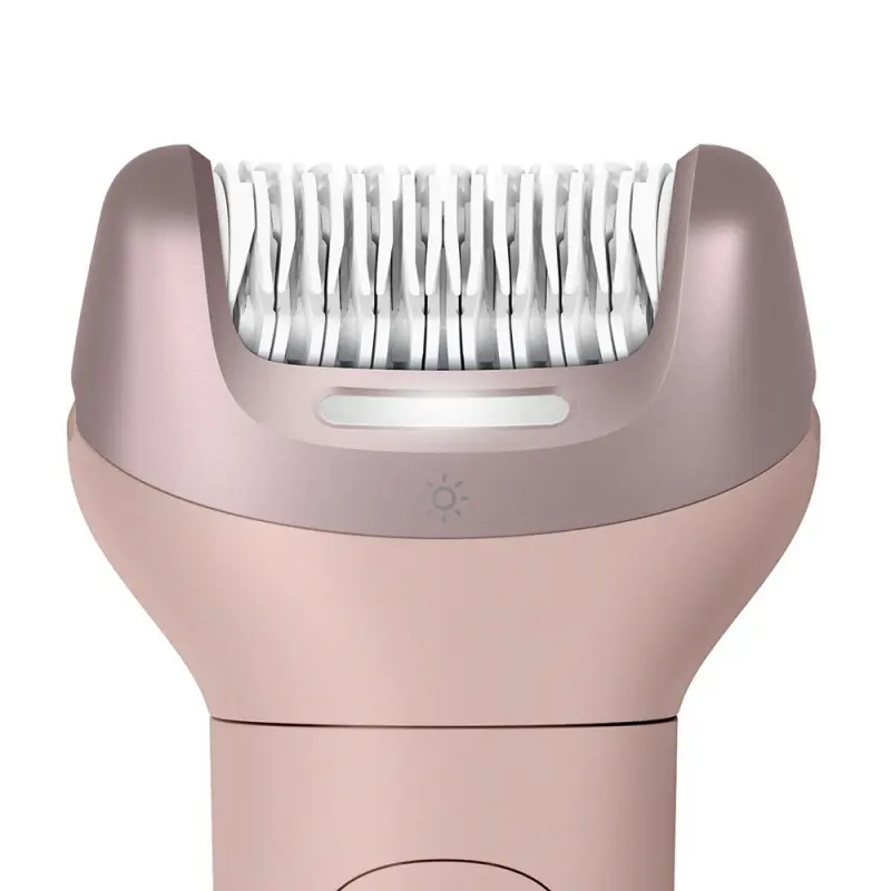 Epilator Series 9000 BRE718/00 Vezeték nélküli epilátor nedves és száraz rózsaszín 6 tartozékkal