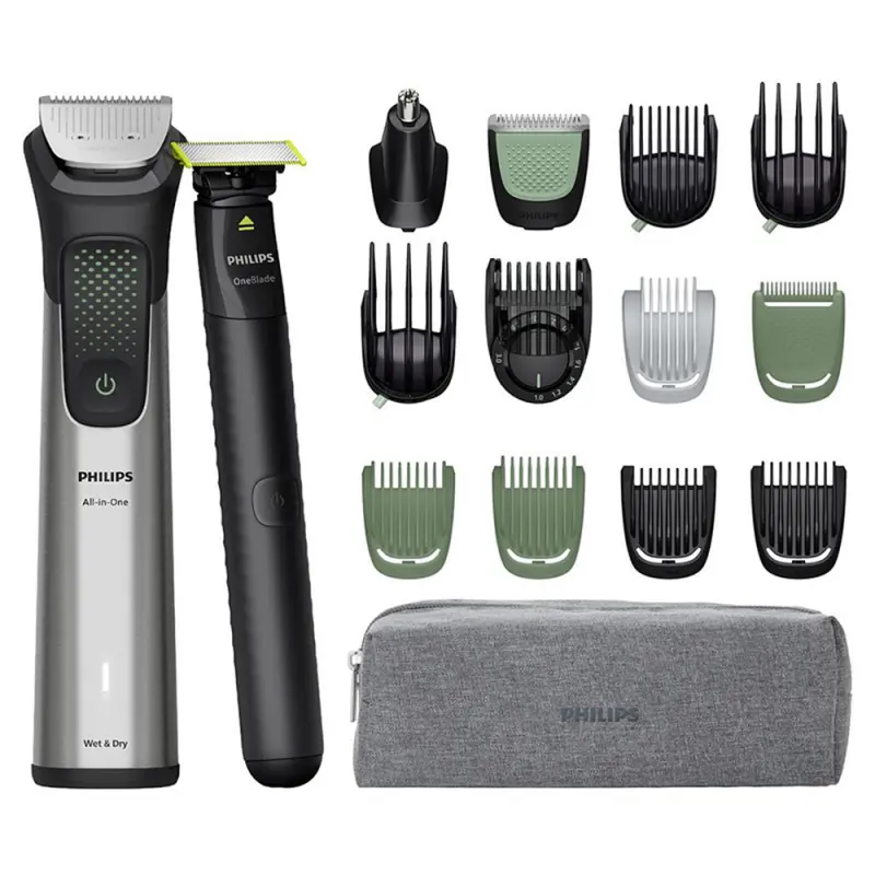 PHILIPS All-in-One Series 9000 MG9535/15 Multigroom Trimmer 17 az 1-ben vágókészülék