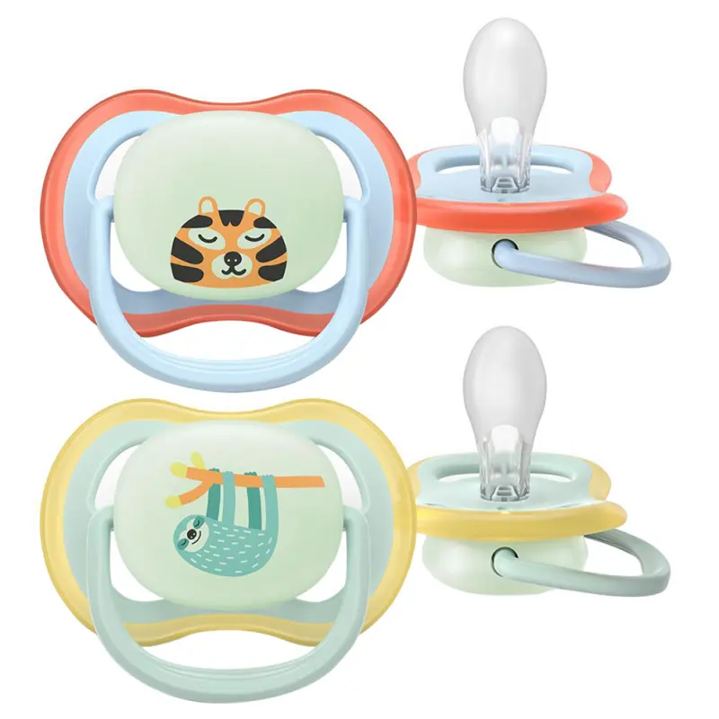PHILIPS Avent Pacifier ultra air nighttime SCF376/24 cumi 2 db