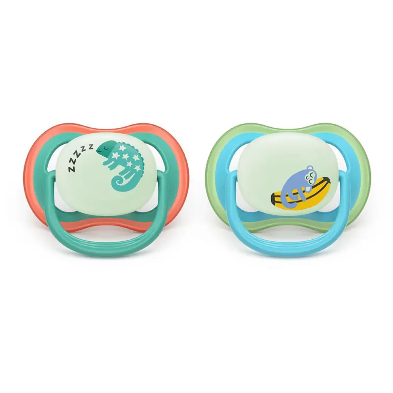 Avent Pacifier ultra air nighttime SCF376/28 cumi 2 db