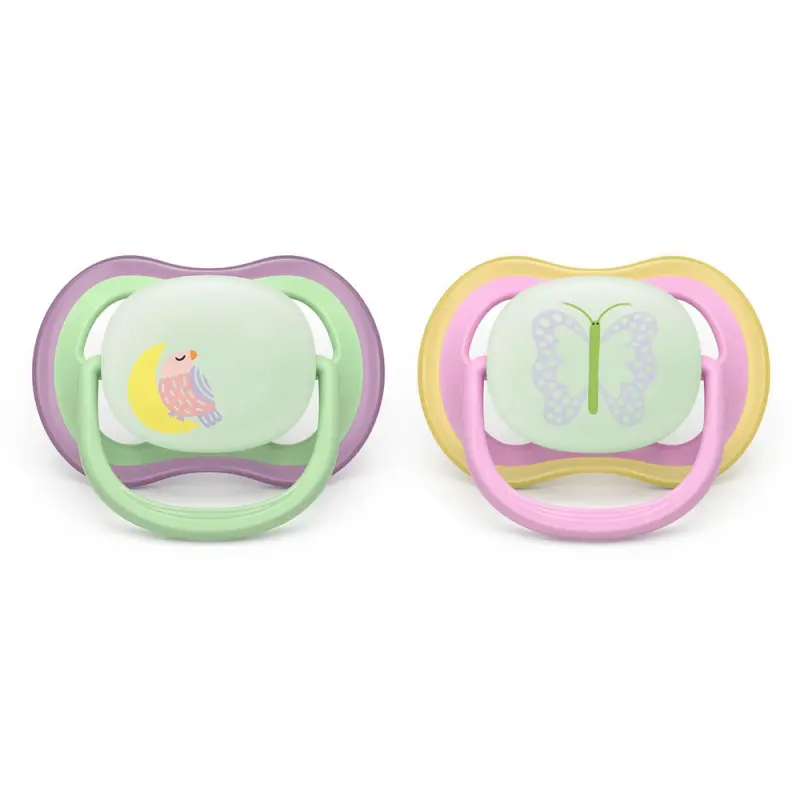 Avent Pacifier ultra air nighttime SCF376/29 cumi 2 db