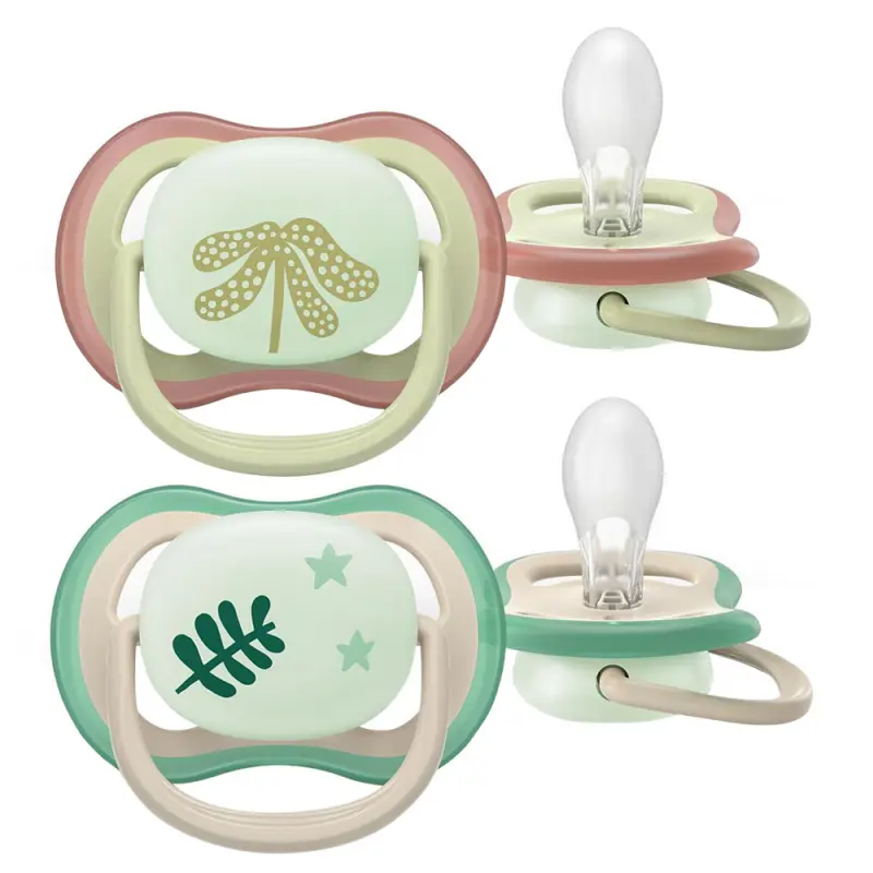 PHILIPS Avent Pacifier ultra air nighttime SCF376/31 cumi 2 db