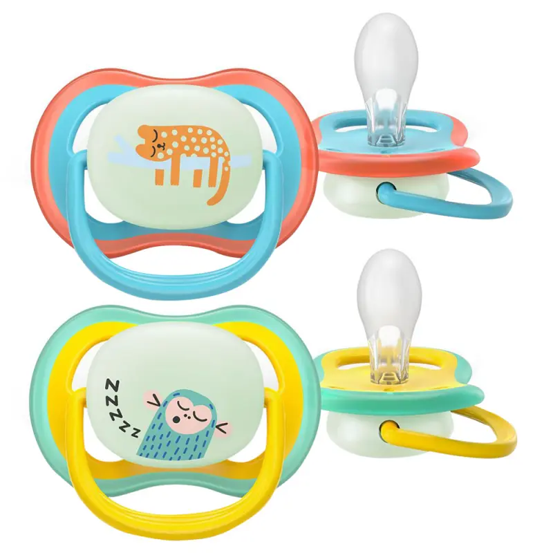 PHILIPS Avent Pacifier ultra air nighttime SCF376/32 cumi 2 db