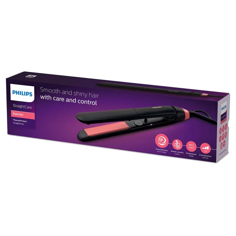 StraightCare Essential BHS376/00 ThermoProtect hajegyenesítő