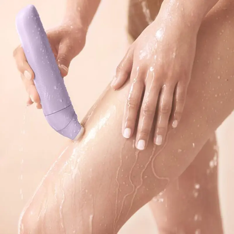 SatinShave Advanced BRL114/00 Női elektromos borotva lila 1 tartozékkal