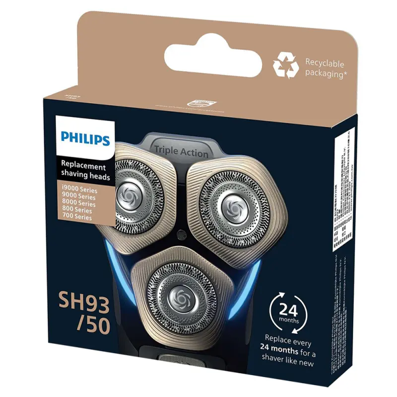 PHILIPS Series 9000  Dual SteelPrecision SH93/50 borotvafej