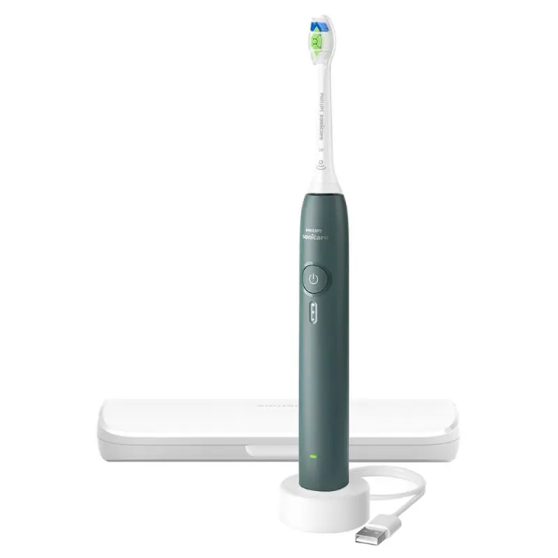 PHILIPS Sonicare 3000 HX4033/26 Elektromos fogkefe erdőzöld