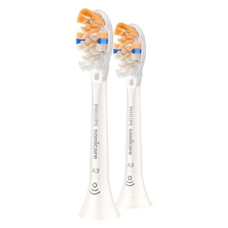 PHILIPS Sonicare A3 Premium All-in-One HX9092/87 fogkefefej fehér 2 db PHILIPS Sonicare A3 Premium All-in-One HX9092/87 fogkefefej fehér 2 db