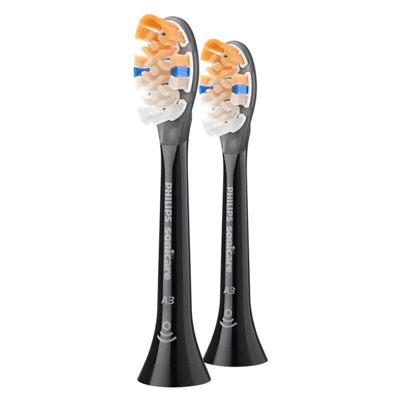 PHILIPS Sonicare A3 Premium All-in-One HX9092/88 fogkefefej fekete 2 db PHILIPS Sonicare A3 Premium All-in-One HX9092/88 fogkefefej fekete 2 db