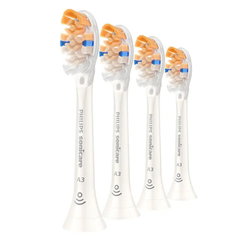 PHILIPS Sonicare A3 Premium All-in-One HX9094/87 fogkefefej fehér 4 db