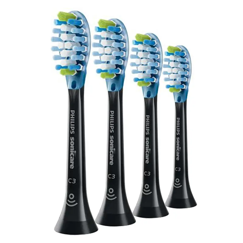 PHILIPS Sonicare C3 Premium Plaque Defense HX9044/88 Standard fogkefefej fekete 4 db