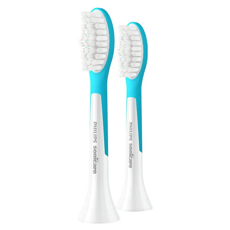 PHILIPS Sonicare for Kids HX6042/90 Standard fogkefefej gyerekeknek 7 évtől fehér-aqua 2 db PHILIPS Sonicare for Kids HX6042/90 Standard fogkefefej gyerekeknek 7 évtől fehér-aqua 2 db