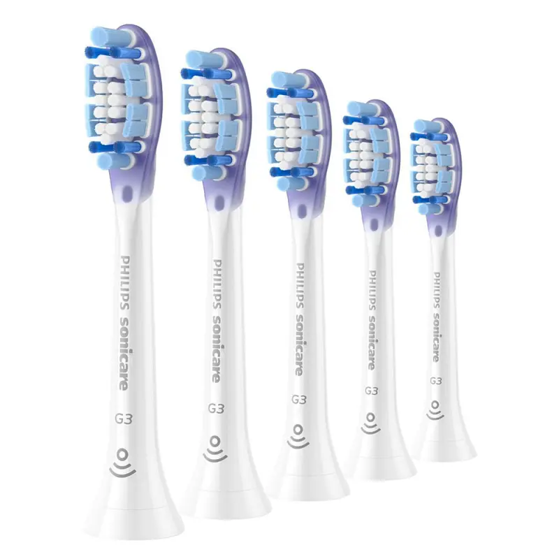 PHILIPS Sonicare G3 Premium Gum Care HX9055/87 Standard fogkefefej fehér 5 db