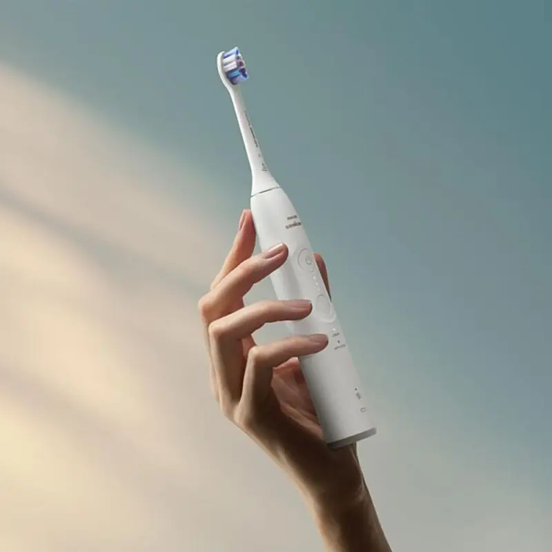 Sonicare 6000 HX7400/01 Szónikus Elektromos fogkefe törtfehér