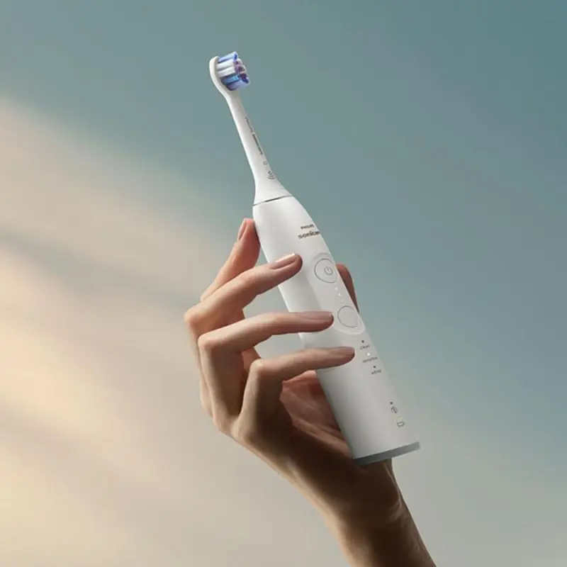Sonicare 6500 HX7410/02 Szónikus Elektromos fogkefe törtfehér