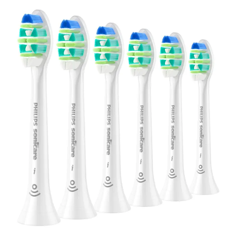 PHILIPS Sonicare i InterCare HX9006/87 standard fogkefefej fehér 6 db PHILIPS Sonicare i InterCare HX9006/87 standard fogkefefej fehér 6 db