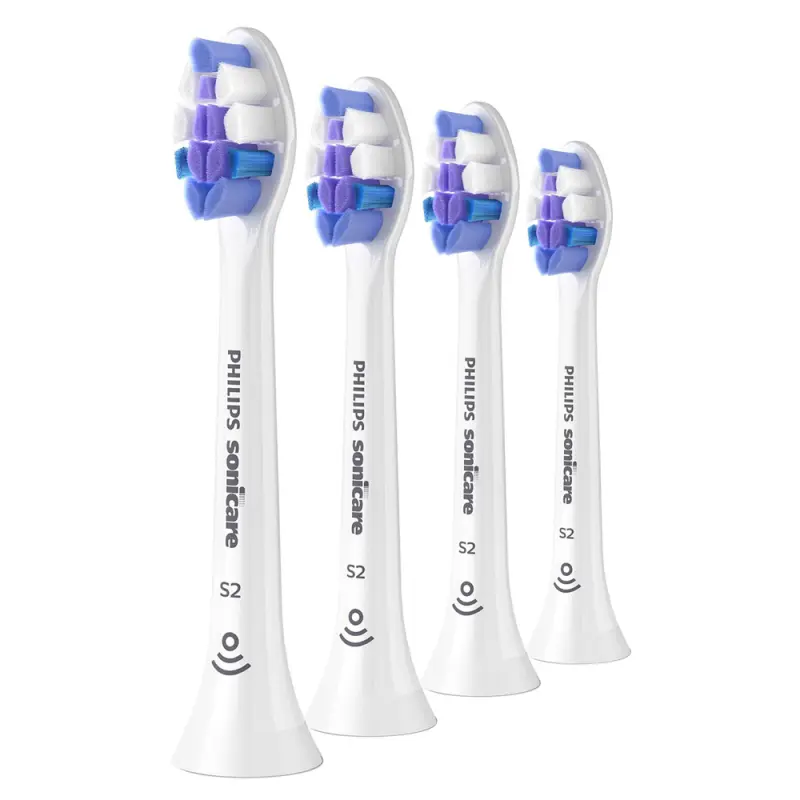 PHILIPS Sonicare Optimal Sensitive HX6054/87 fogkefefej fehér 4 db