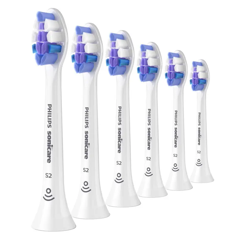 PHILIPS Sonicare Optimal Sensitive HX6056/87 fogkefefej fehér 6 db