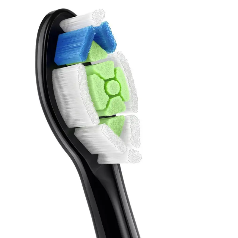 Sonicare W Optimal White HX6062/88 Standard fogkefefej fekete 2 db