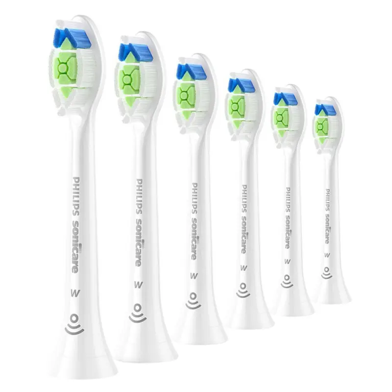 PHILIPS Sonicare W Optimal White HX6066/87 Standard fogkefefej fehér 6 db