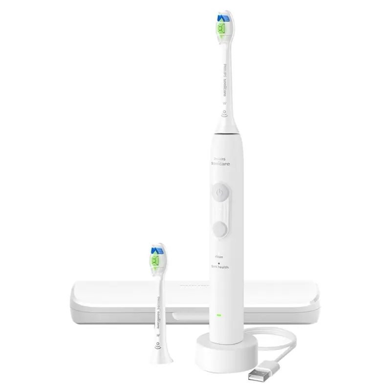 PHILIPS Sonicare 4000 HX4044/41 Elektromos fogkefe fehér PHILIPS Sonicare 4000 HX4044/41 Elektromos fogkefe fehér