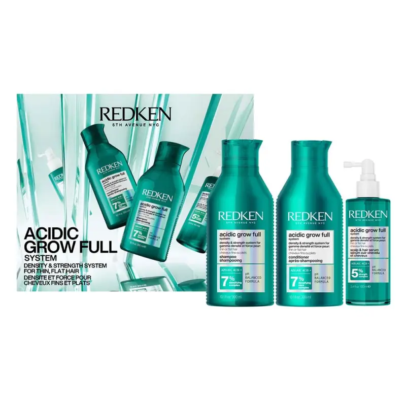 REDKEN Acidic Grow Full System karácsonyi csomag (300+300+100 ml) REDKEN Acidic Grow Full System karácsonyi csomag (300+300+100 ml)