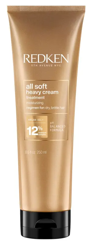 REDKEN All Soft Heavy Cream Maszk száraz és töredezett hajra 250 ml