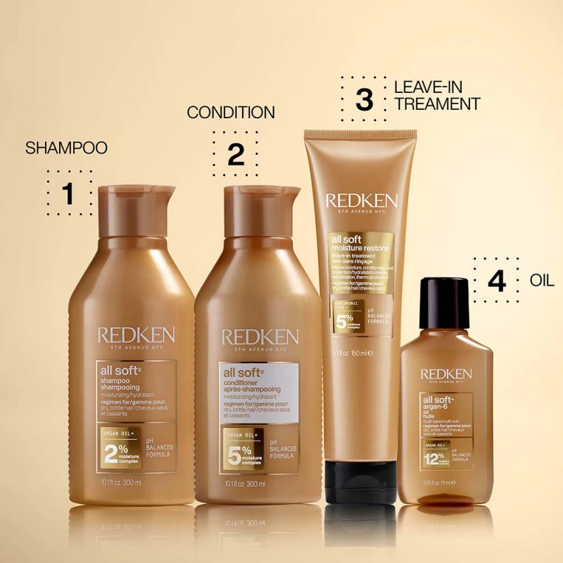 All Soft Sampon száraz és töredezett hajra 300 ml
