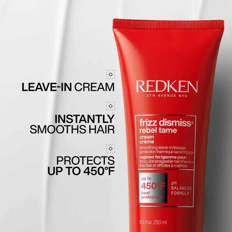 Frizz Dismiss Rebel Tame Hővédő krém göndör, nehezen kezelhető hajra 250 ml