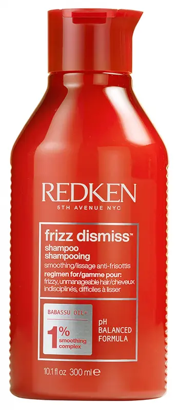 REDKEN Frizz Dismiss Sampon göndör, nehezen kezelhető hajra 300 ml