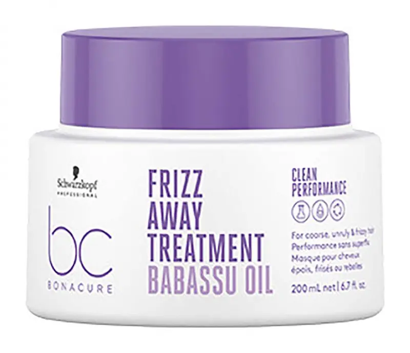 SCHWARZKOPF Bonacure Frizz Away Hajpakolás 200 ml