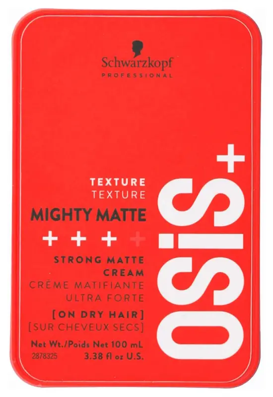 SCHWARZKOPF OSiS+ Mighty Matte Erős tartású matt hajkrém 100 ml