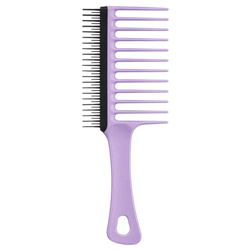 TANGLE TEEZER Wide Tooth Comb Kétoldalas fésű, sűrű és göndör hajra