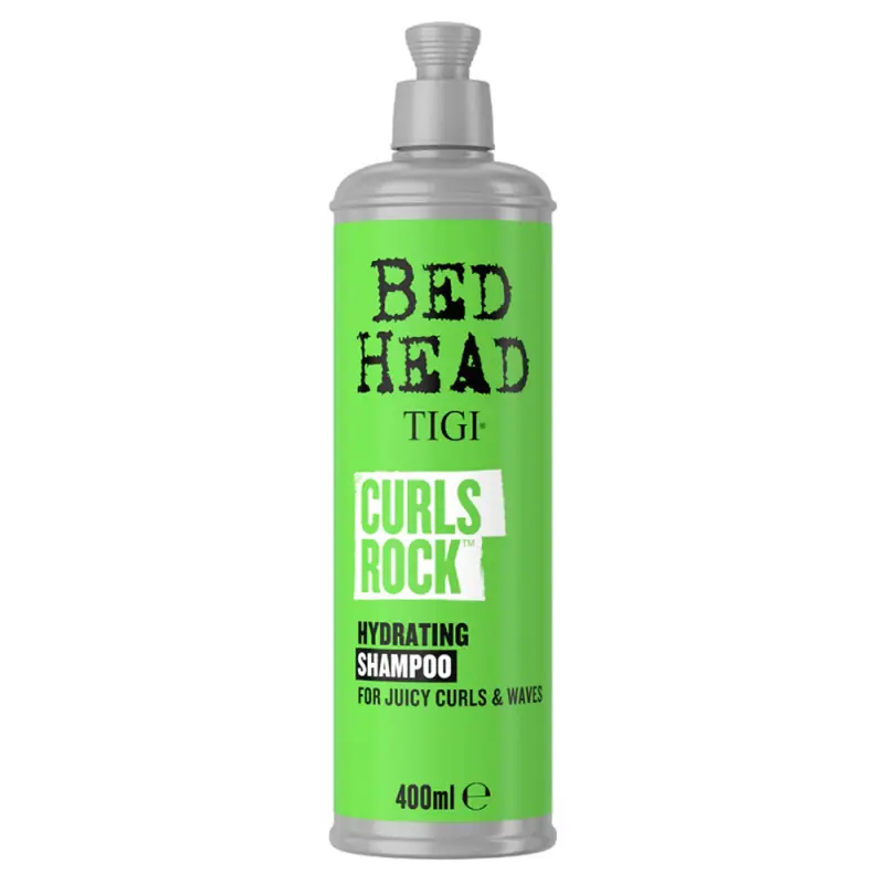 TIGI Bed Head Curls Rock Sampon göndör és hullámos hajra 400 ml